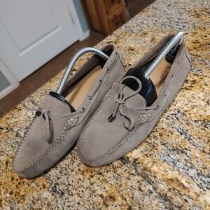 Soldini Women's Suede Loafers Size 10.5 or 42 #20473 Made in Italy
